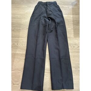 Women's Hanover Uniform Navy Dark Blue Work Pants Workwear Sz 2 Lightweight